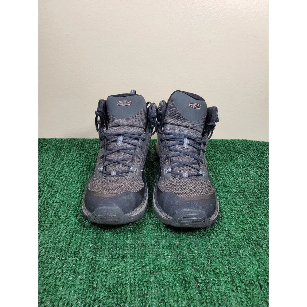 Keen Dry Waterproof Women's Size 7.5 Black Gray Hiking Ankle Boots - Picture 2 of 11
